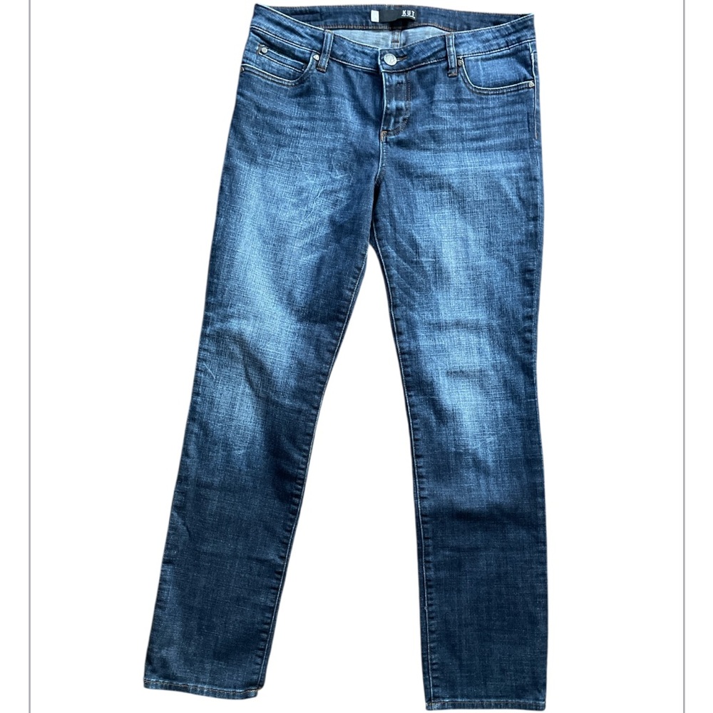Classic Women's Blue Straight-Leg Jeans